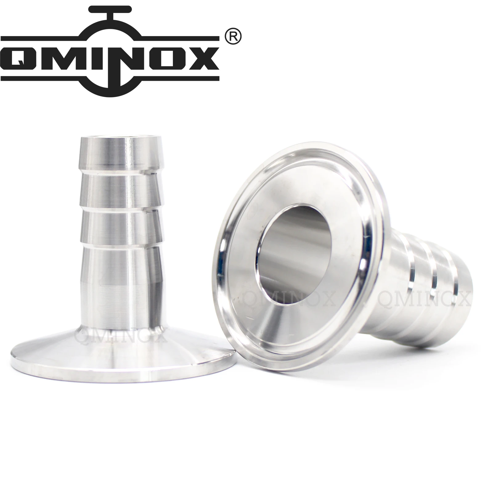 

6mm-51mm Hose Barb x 0.5"-2" Tri Clamp Clover Coupling Homebrew Pipe Brewery Copper Tube Fittings Stainless Steel SUS 304 316L
