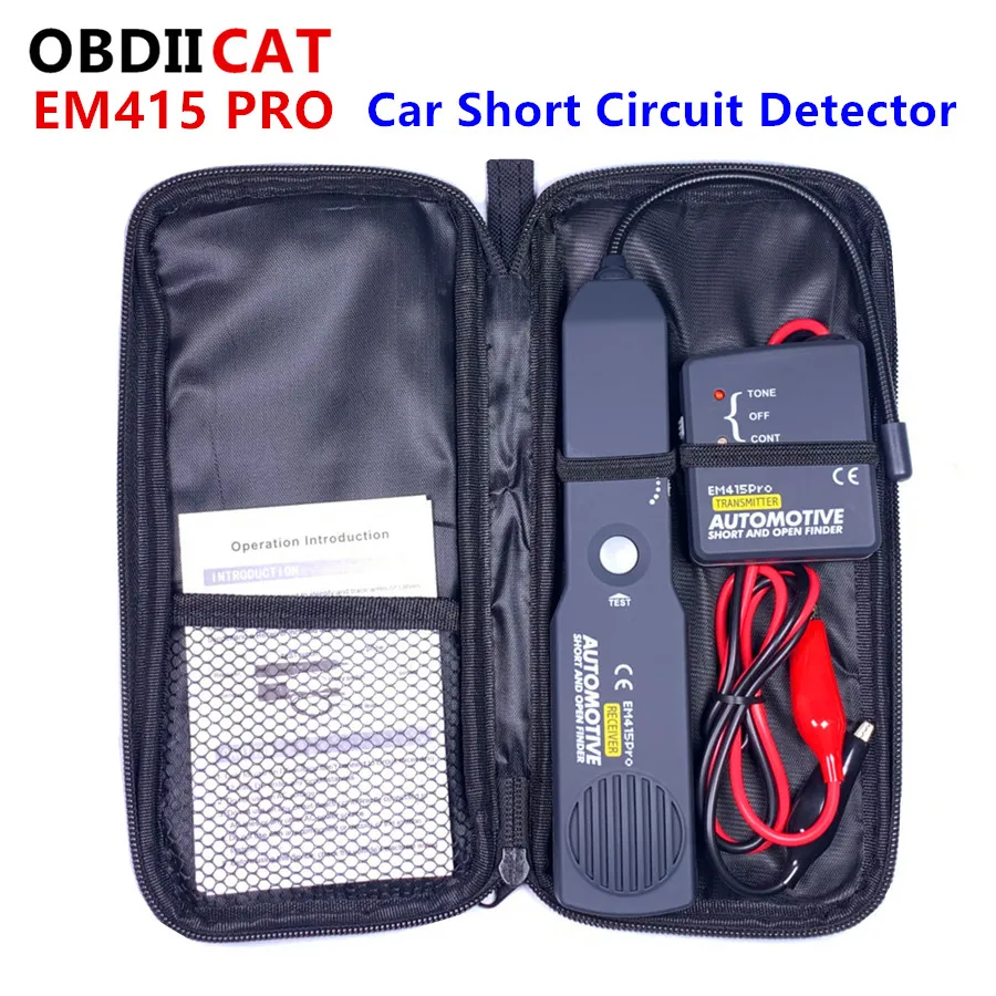 OBDIICAT EM415 Pro автомобильный инструмент для ремонта коротких и открытых Finder детектор