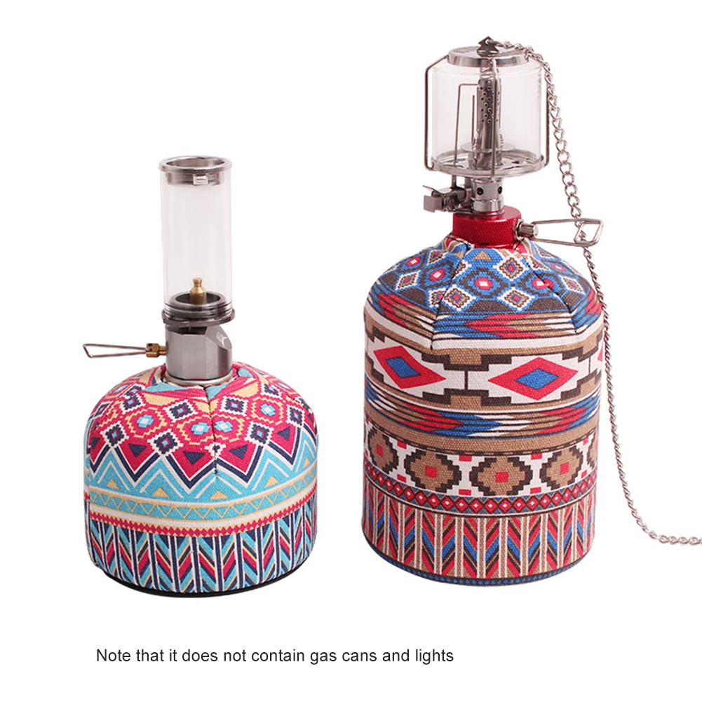 

Portable Gas Tank Fuel Cylinder Storage Bag Outdoor Camping 450/230g Gas Canister Protective Cover Durable Canister Storage Bag