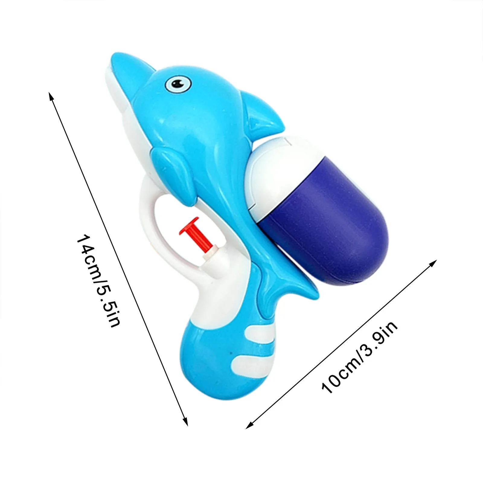 

Water Guns Outdoor Beach Toys Kids Summer Beach Water Gun Seaside Natatorium Square Drifting Water Pistol Squirt Toys