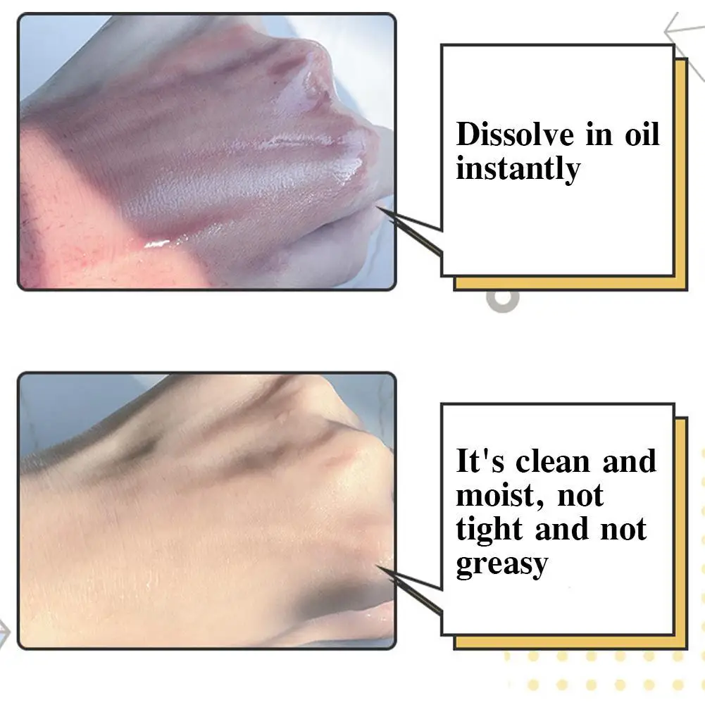 

150ml Makeup Remover Non-irritating Water and Oil Mix Cleansing Moisturizing Stuffy Portable Sticky Not Oil Non-greasy or C2H3