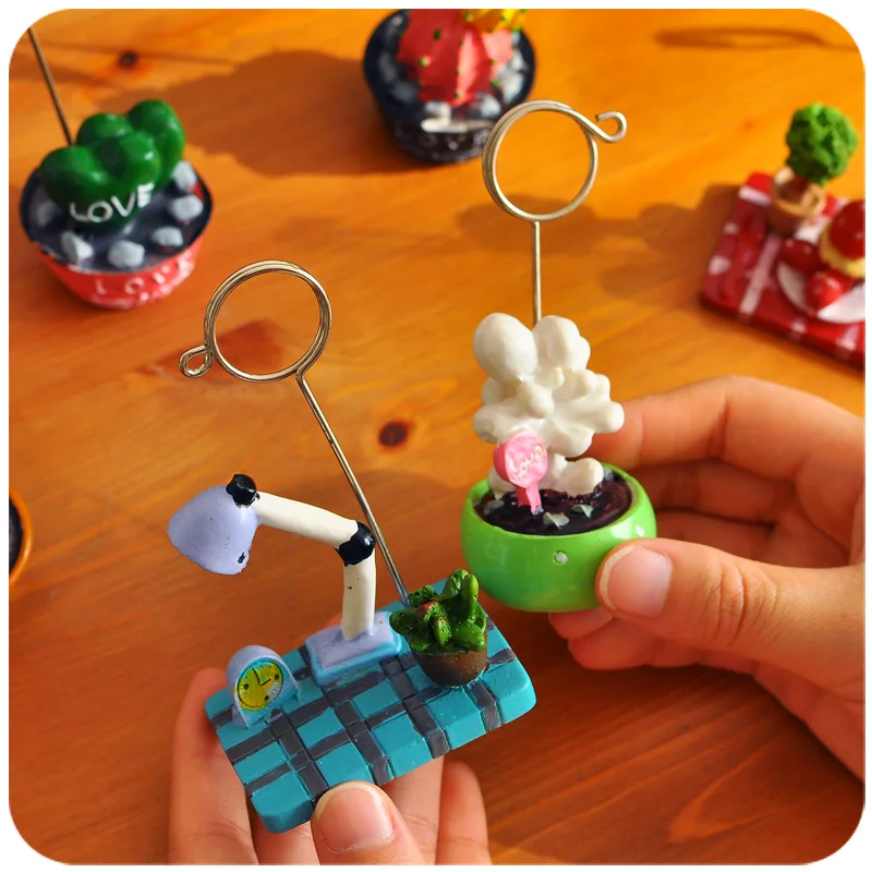 Мини фигурки кактуса бонсай миниатюрные для украшения дома настольный держатель