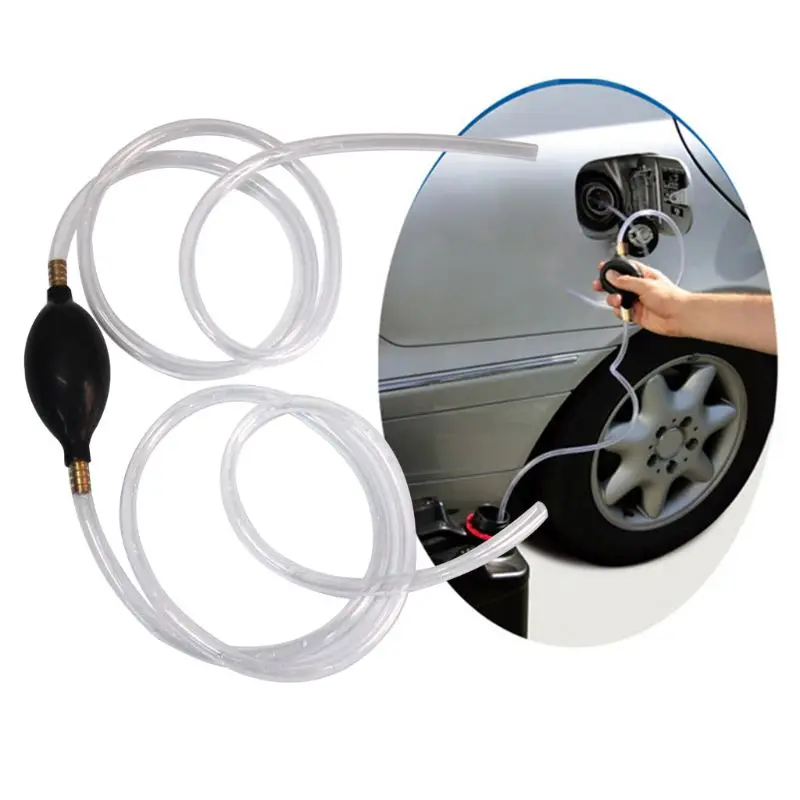 Gasoline Siphone Hose Hand Siphon Pump Petrol Water Oil Liquid Fuel Transfer Wholesale |