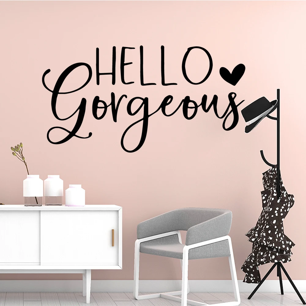 Красивые английские предложения переводная наклейка Съемная виниловая роспись