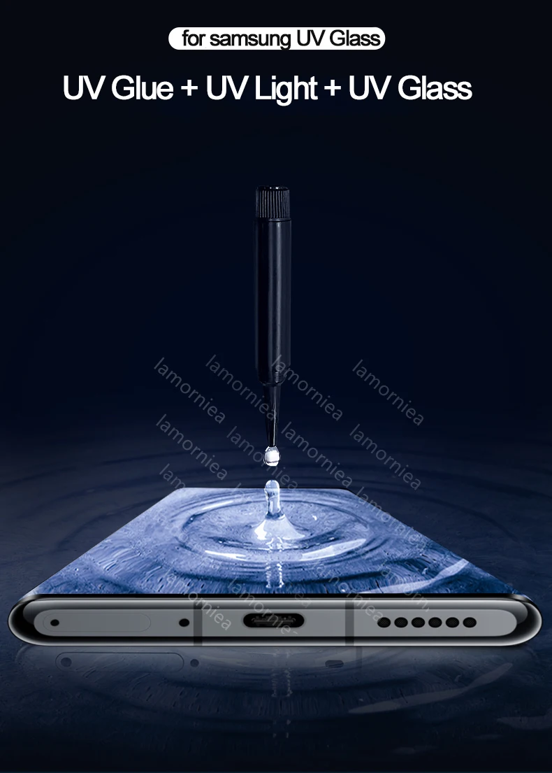 УФ полностью наклеиваемая поверхность закаленное Стекло для samsung Galaxy A30 A50 A10 M10 Экран протектор для samsung M10 M20 M30 M40 A40 A60 A70 A90 A80