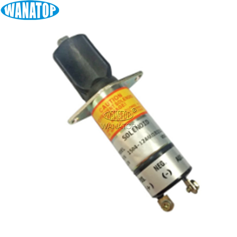 Соленоид отключения топлива экскаватора 1504-12A6U1B1S2 1504-24A6U1B1S2 1502-12D6U1B1S1A 129470-67320 для