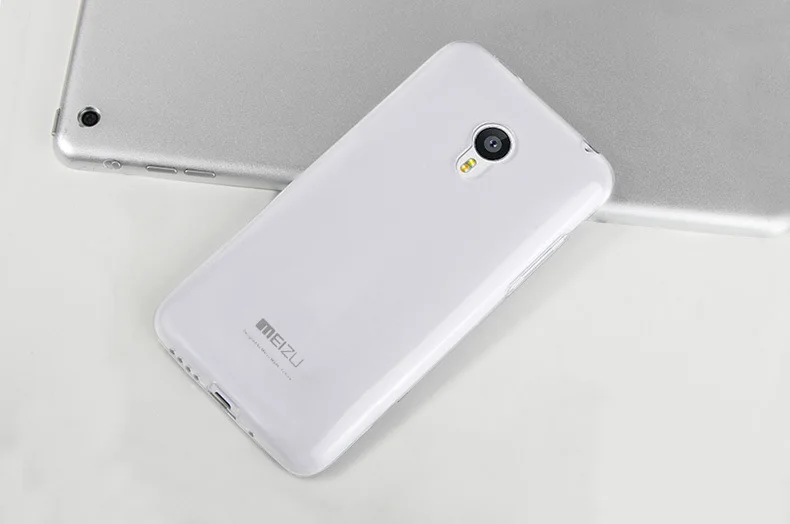 GREAT PRICE Thin Slim Soft Gel TPU Cover For Meizu MX4 Case Back Skin Protection Cases Transparent |