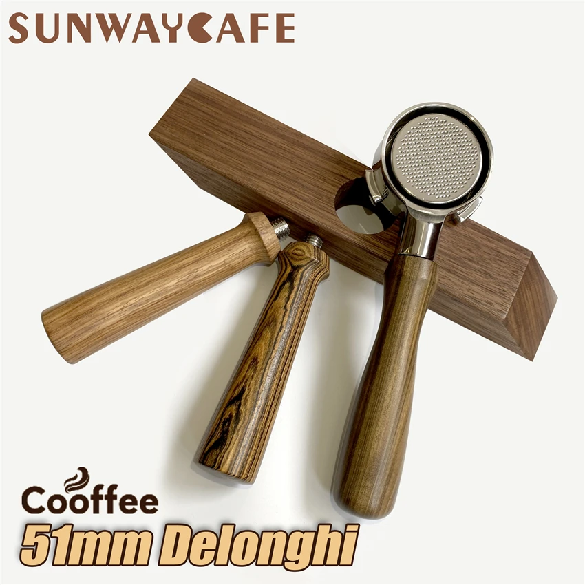Портативный фильтр для кофе без дна фильтра Delonghi EC680/EC685 51 мм Сменный из