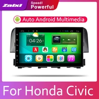 android car multimedia player for honda civic 20162019 video media navigation 2 din radio automobile stereo gps screen display