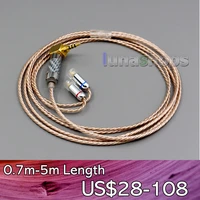 ln006373 hi res silver plated xlr 3 5mm 2 5mm 4 4mm earphone cable for sennheiser ie8 ie8i ie80 ie80s metal pin