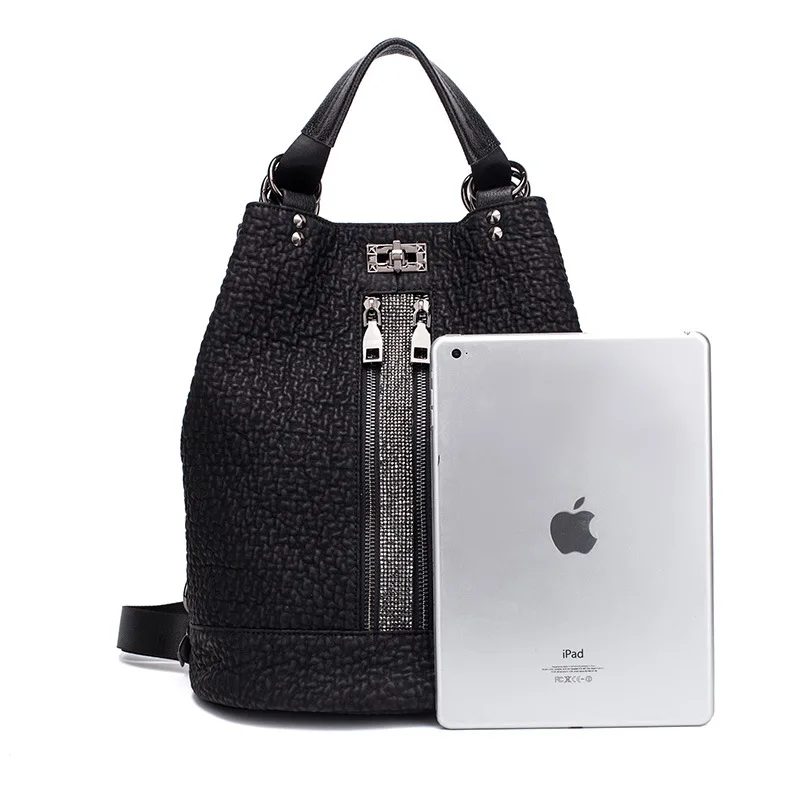 

2021 Hot Korean Backpack Leather Fashion High-Capacity Travel Bag