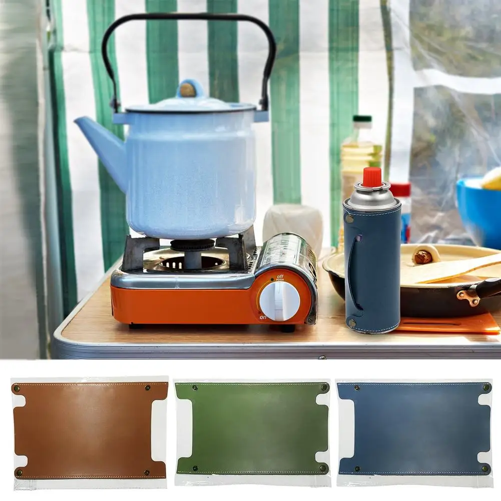 

Gas Tank Cover Portable Cylinder Tank Storage Bag Camping Gas Tank Leather Case All Weather Protection Cylinder Storage Bag Fit