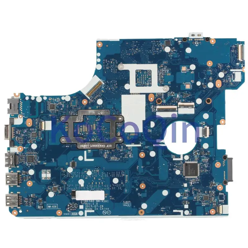 KoCoQin материнская плата для ноутбука LENOVO Thinkpad E560 I7-6500U NM-A561 01AW112 SR2EZ 216-0868000 DDR3 |