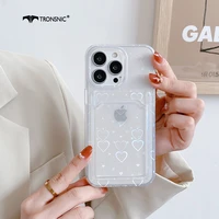 laser card holder phone case for iphone 13 12 11 pro max xs max xr soft silicone luxury rainbow cases for iphone 7 8 plus covers
