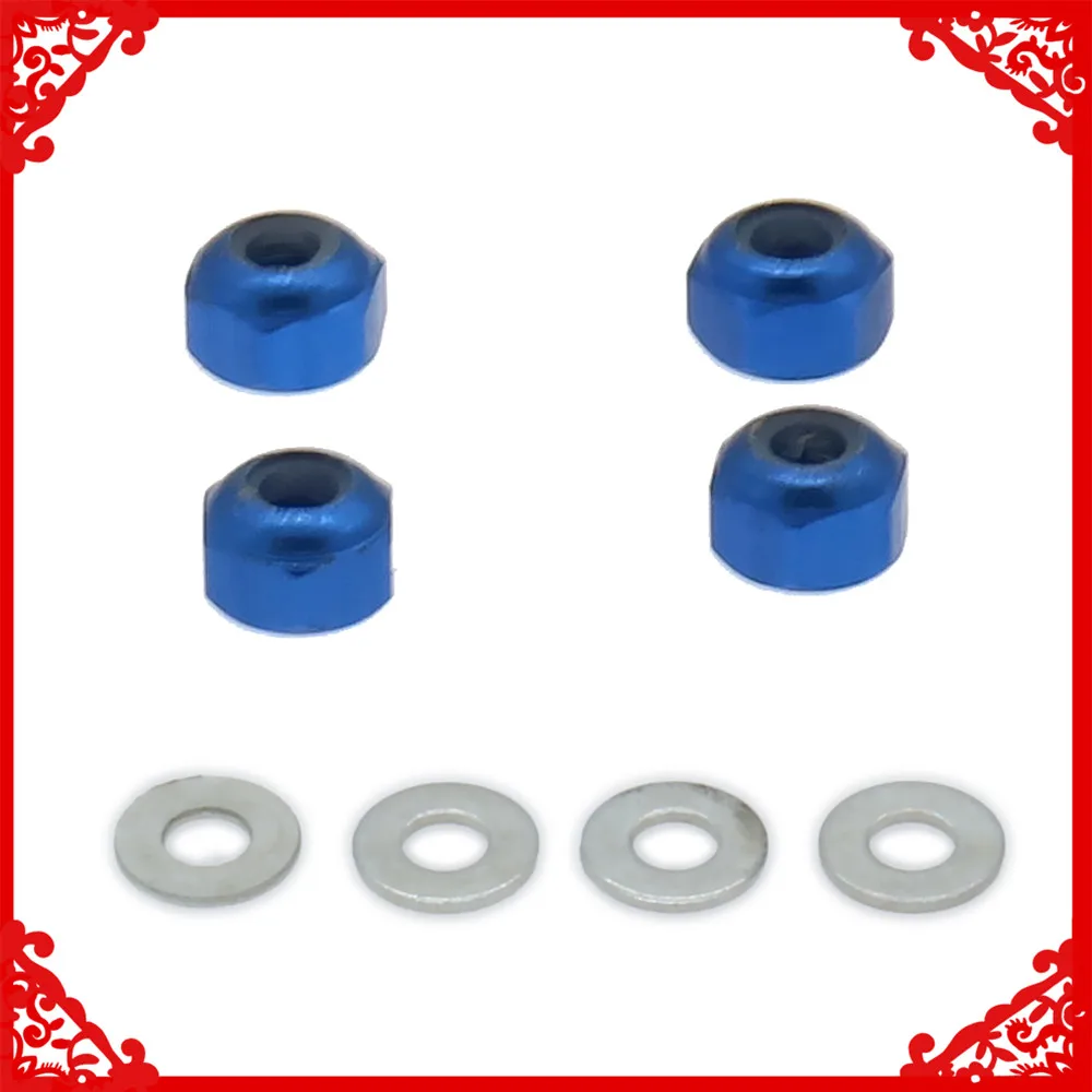 Алюминиевая гайка блокировки колеса с прокладкой для радиоуправляемого хобби