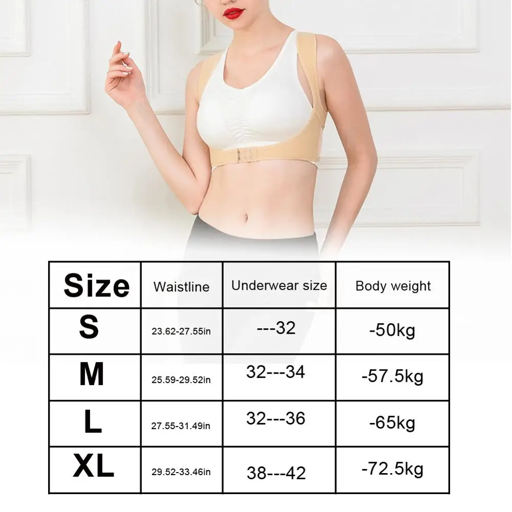

Body Sculpting UnderwearAdult Hump Correction Belt Lightweight Invisible Breathable Body Shaping Posture Correcting Portable