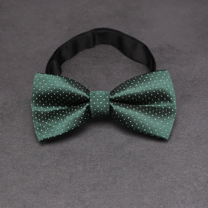 

Sitonjwly Adult Polyester Bowtie for Mens Wedding Party Striped Necktie Man Suit Tuxedo Bow Ties Gravata Borboleta Custom Logo