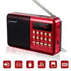 Популярное портативное мини-радио, ручной перезаряжаемый цифровой FM USB TF MP3-плеер, динамик, устройства, поставки