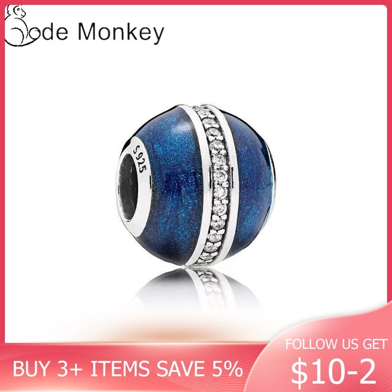 CodeMonkey 100% реальные 925 пробы серебро сердце любовь подвески в виде Луны звезды