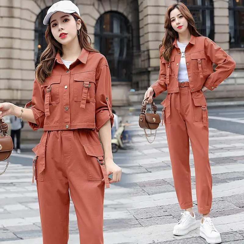 

Sportswear 2021 New Fashion Tooling Suit Two-piece Women's Track Suit Women's Pants Suit Sports Pants Women