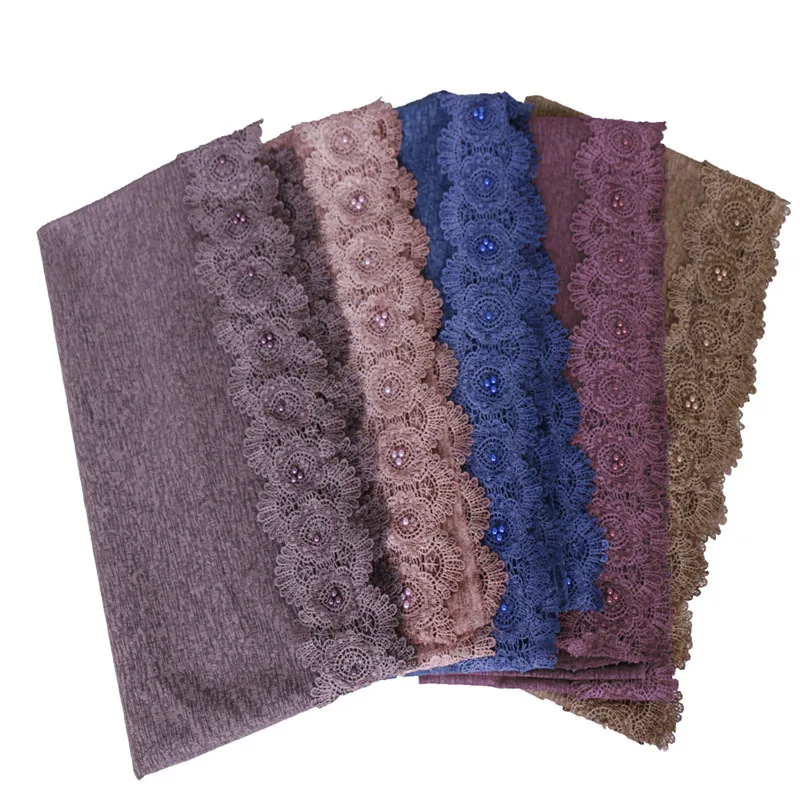 

The new hot lady scarf fashion edge joker scarf shawl VS128 pearl cotton