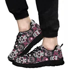 Кроссовки мужскиеженские HYCOOL, легкие, дышащие, в готическом стиле, с сеткой, с рисунком черепа