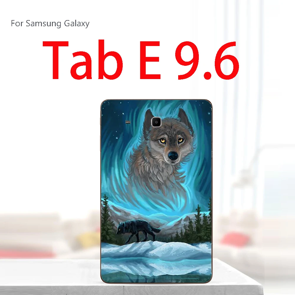 ForT560lan di lang Краски планшетный чехол для samsung Galaxy Tab A A2 S2 E 9,6 9,7 10,5 SM T560 T561 T810 T813 T815C T590 T595 Мягкий силиконовый чехол - Цвет: ForT560lan di lang