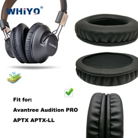 replacement ear pads for avantree audition pro aptx aptx ll headset parts leather cushion velvet earmuff earphone sleeve cover