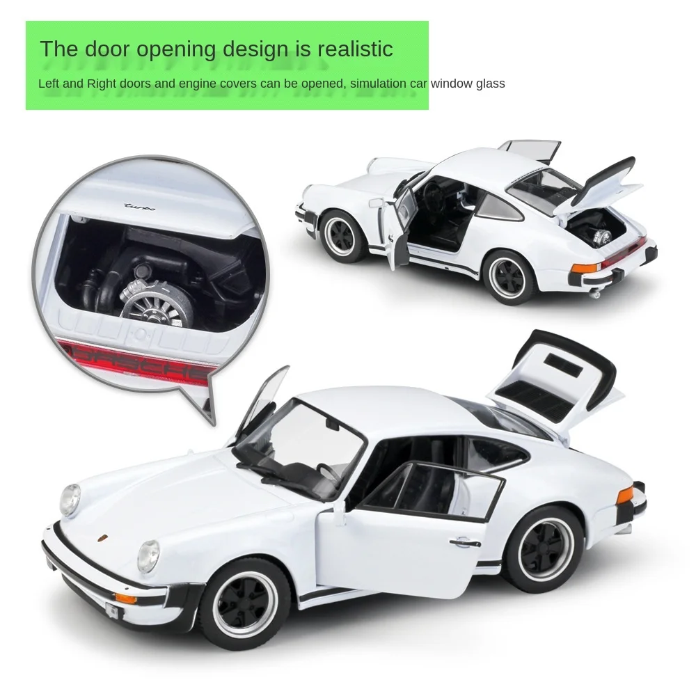 WELLY 1:24 1974 Porsche 911 Turbo3.0 спортивный автомобиль моделирование сплава модель ремесел