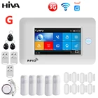 Беспроводная домашняя сигнализация PG-106 3G с Wi-Fi, 433 МГц, с RFID, PIR-датчиком движения, охранная сигнализация Tuya Smart Life с поддержкой Alexa