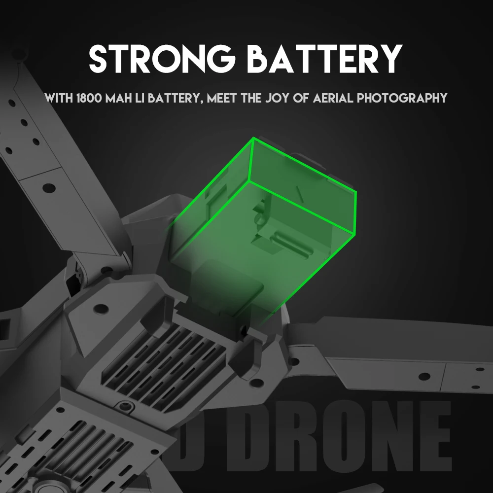 2021 Новый Дрон 4k Профессиональная HD широкоугольная камера 1080P WiFi fpv двойная высота