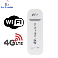 baibiaoda uf902 unlocked 4g wifi router with sim card slot usb dongle car modem 4g lte router network adaptor wireless router