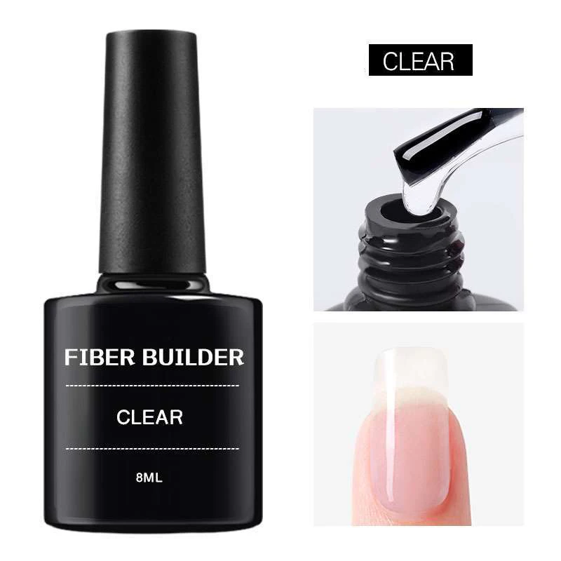 

8ml Nail Extension Glue With 10Pcs Nail Fiberglass Silk Nails Wrap Stickers Nail Extension Fiber glass Nails Art Tools TSLM1