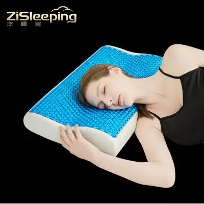 Ортопедическая подушка для шеи с эффектом памяти Гелевая Гидрогелевая Подушка