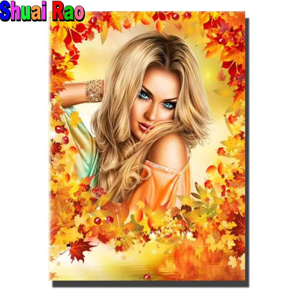 5D «сделай сам», алмазная вышивка, женщина, сексуальная алмазная живопись, вышивка крестиком, портретные картины, мозаика, искусство на стену, украшение для дома G142