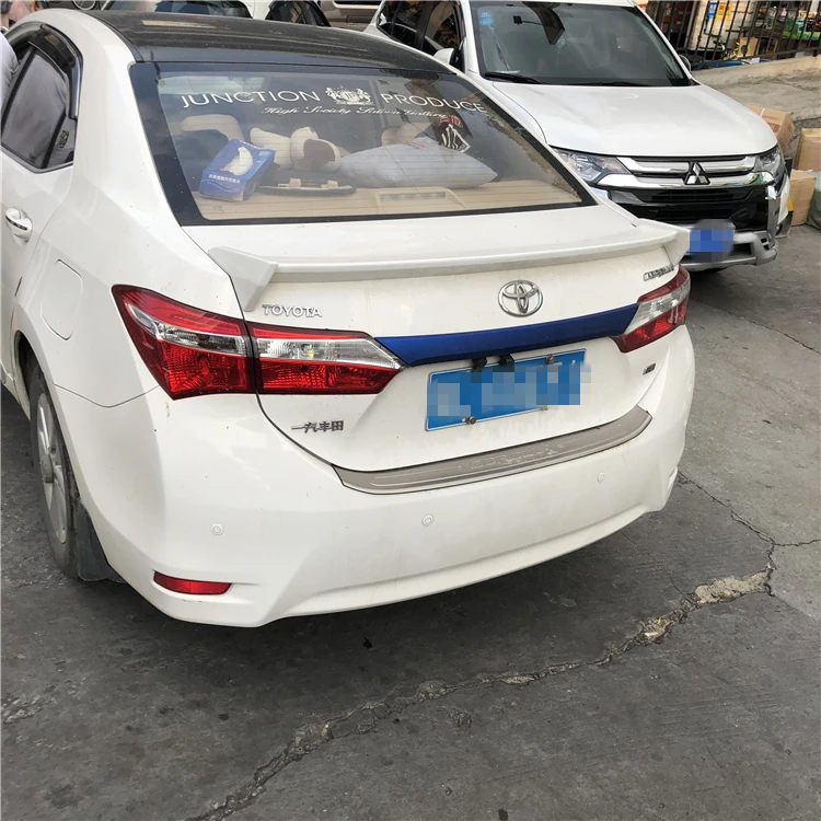 Спойлер для Corolla 2014 2017 Toyota TRDL ABS пластик Материал заднее крыло автомобиля Цвет