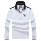 Мужская Повседневная рубашка поло с длинным рукавом Tace  Shark, весенне-осенний пуловер в европейском стиле, новинка 2019