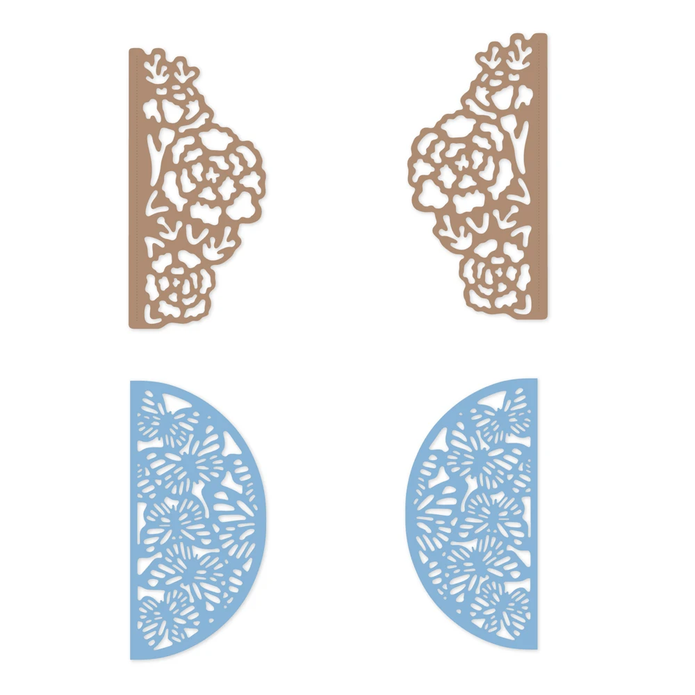 Adv one ажурная кружевная рамка для резки металла Скрапбукинг Фотоальбом тиснение