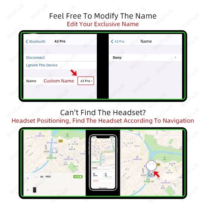 Беспроводные наушники Air Pro 3 TWS Bluetooth наушники-вкладыши с микрофоном игровая