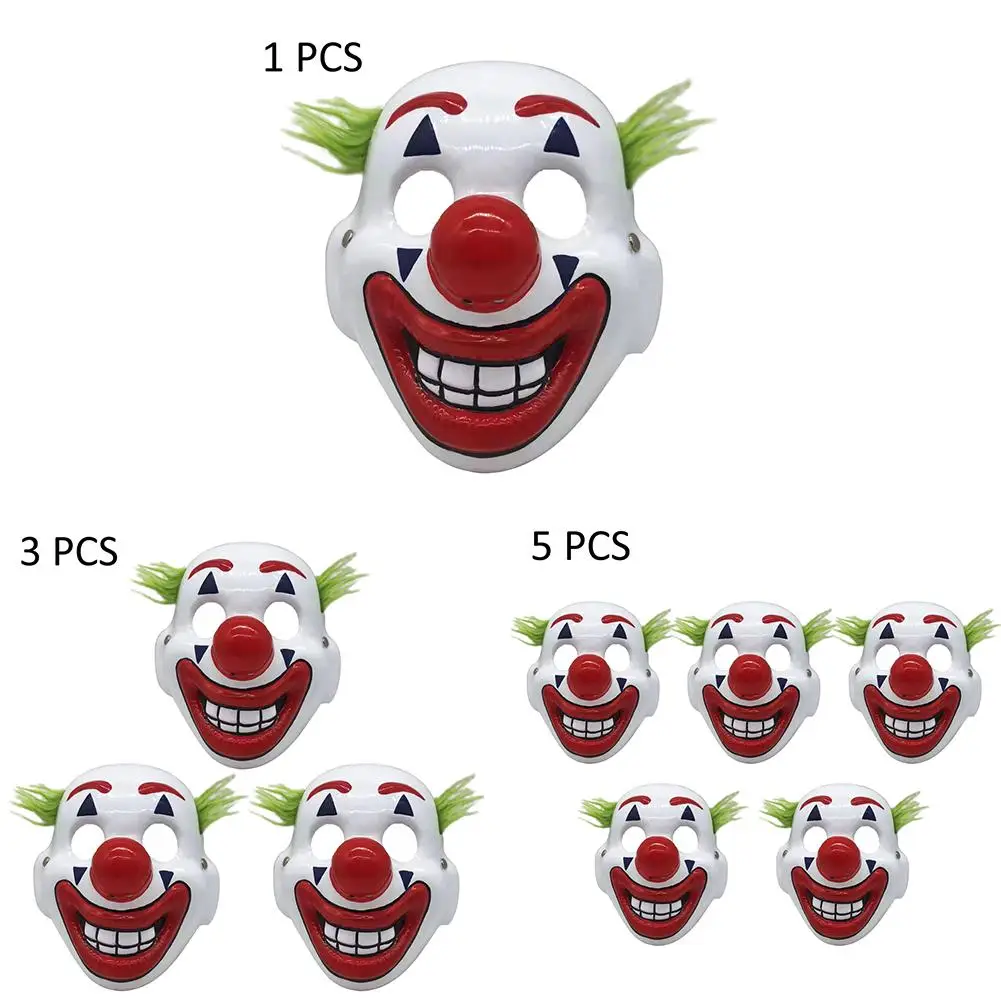 Clwon Joker Joaquin маска Феникса косплей реквизит ПВХ Бэтмен Хэллоуин маски Джокер