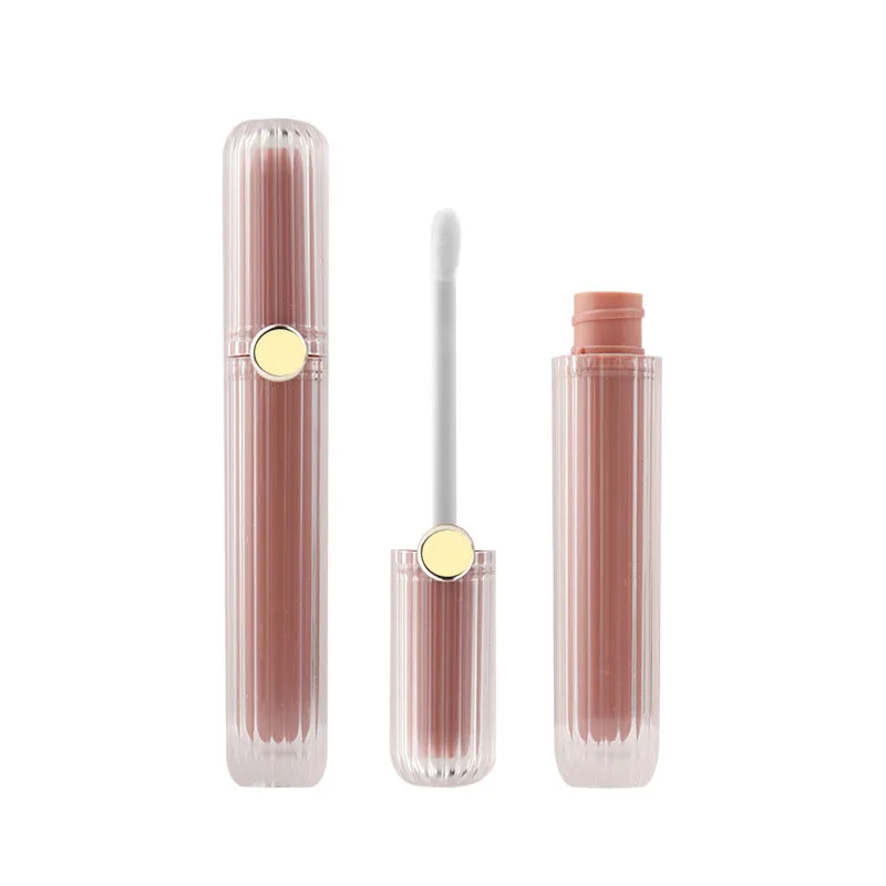 30pcs 5ml Lip Gloss Tubes with Wand Empty, Refillable Lip Balm Bottle Clear Plastic Lip Gloss Container LG010
