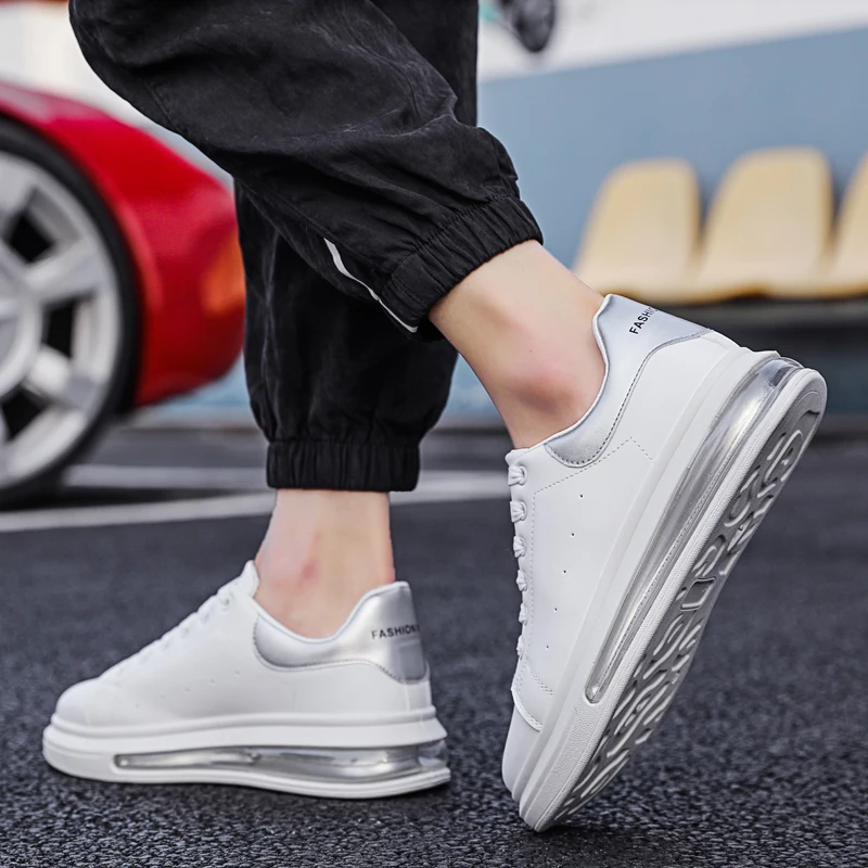 

Кроссовки мужские спортивные повседневные, модная повседневная Уличная обувь, белые, весна 2020