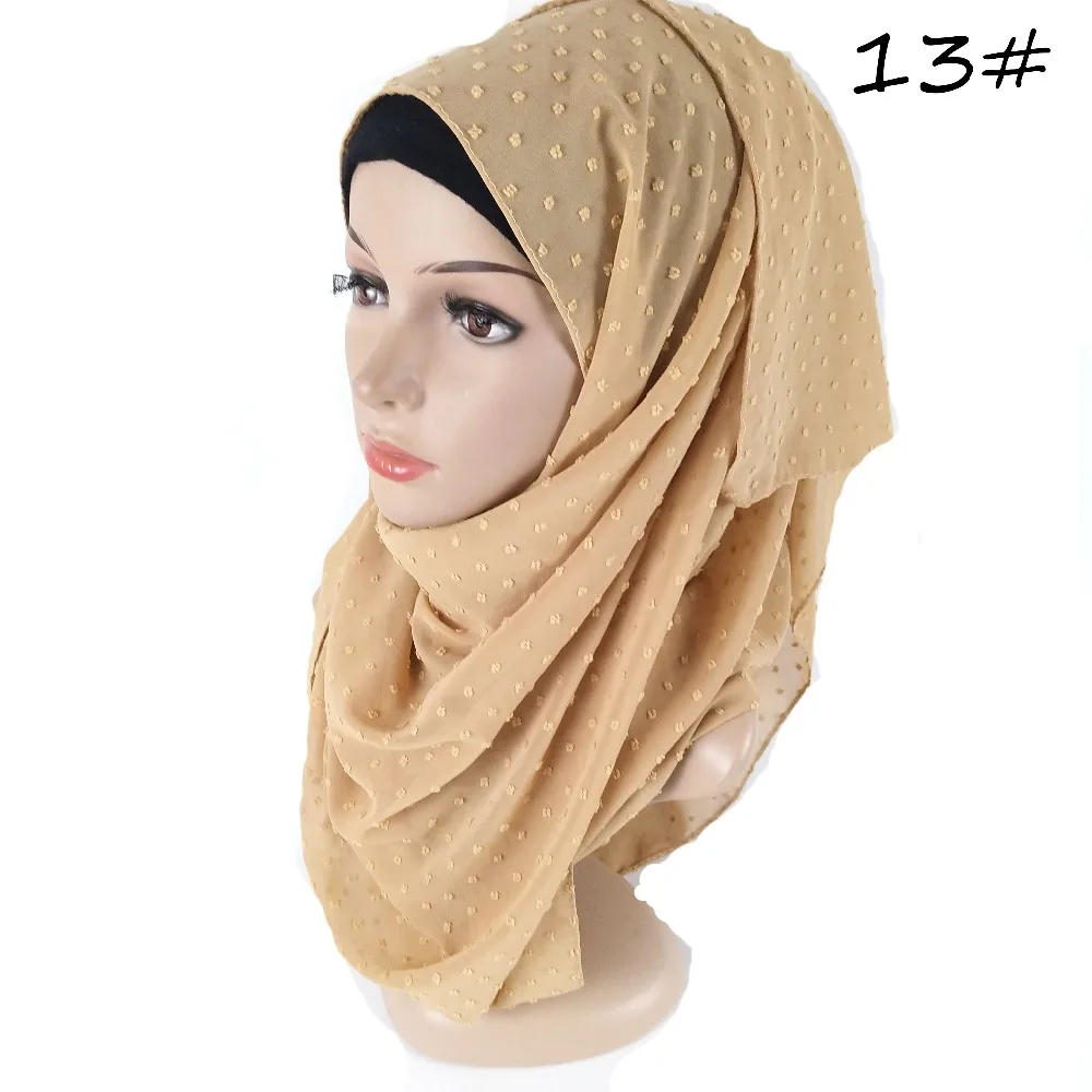 S87 10pcs High quality new chiffon material hijab scarf shawl women maxi wrap headband can choose colors