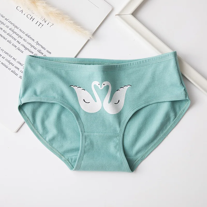 

Women's Underwear Cotton Crotch Waist Cotton Seamless Sexy Girl's Briefs Lovely Women's Underwear