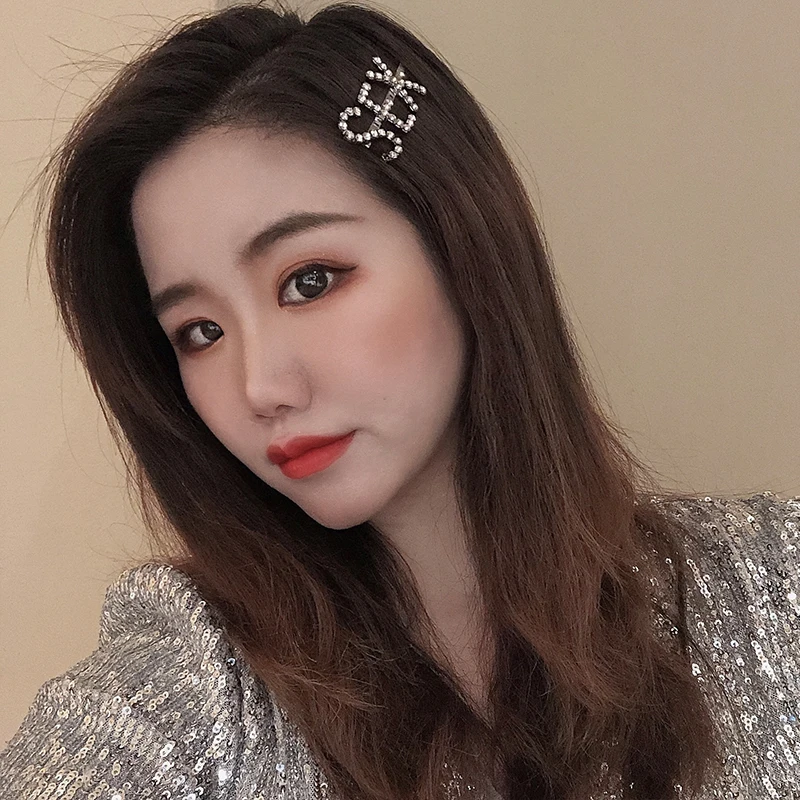 Светильник роскошные ювелирные изделия из чистого с буквами заколки клип в