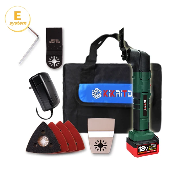 

18V Oscillating Multi-functional Tool, Variable Speed, Vibrafree, Universal Fit System, with 6-Piece Accessories | 18VEC004