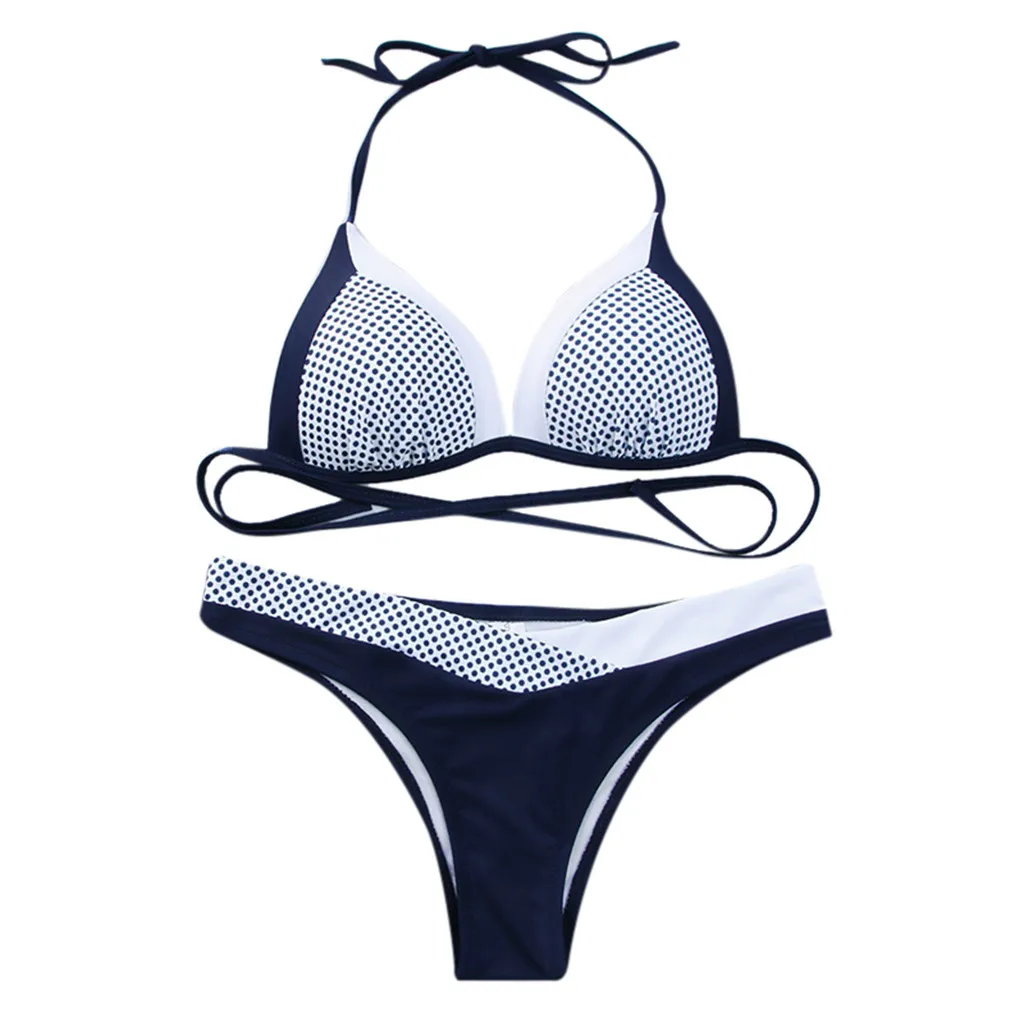 Винтажный сексуальный женский бюстгальтер с глубоким вырезом комплект бикини