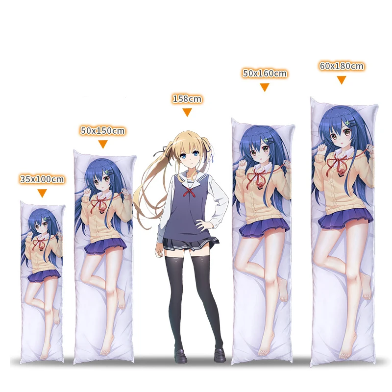 Наволочка для подушки с аниме Youjo Senki Tanya von degurecaff Dakimakura обнимающая наволочка Сага