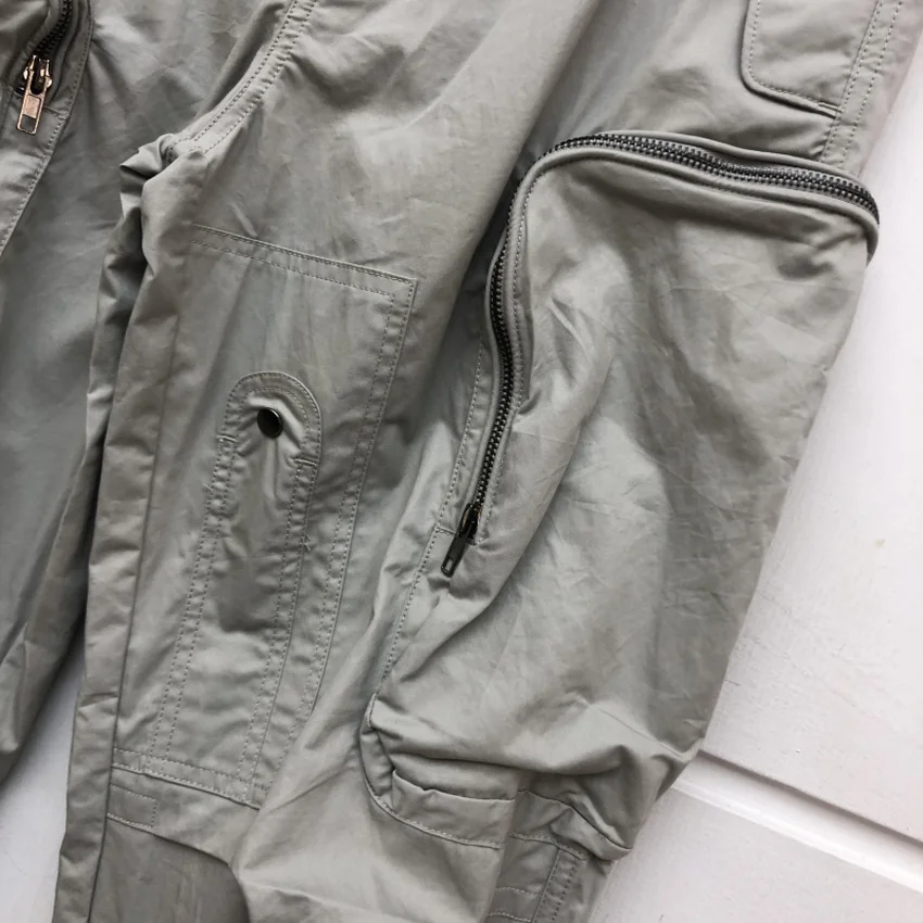 

Multi-Pocket Travis Scott Cargo Pants Men Women Joggers Drawstring Sweatpants Trousers