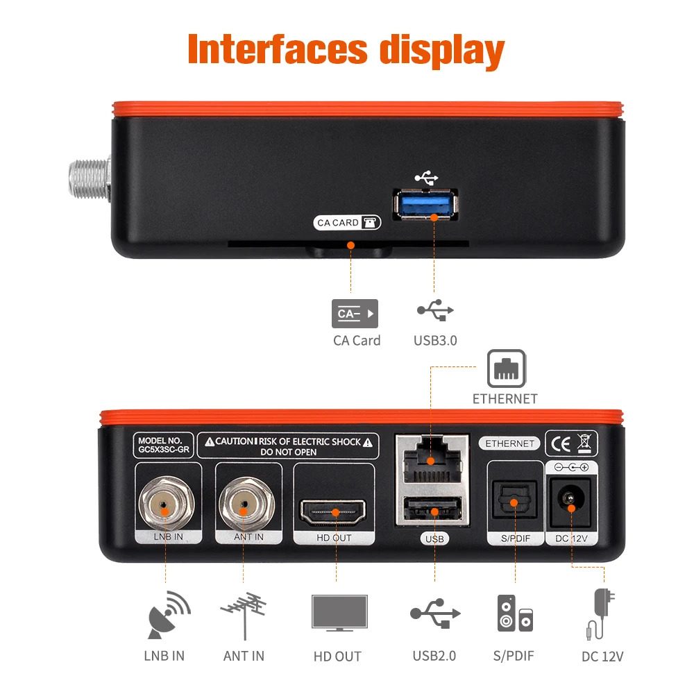 Спутниковый ТВ-приемник GTMEDIA GT Combo DVB-S2/T2/C приемник ccam BT4.1 4K 8K Android 9 0 ТВ-приставка 2